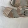 gold  strap sandals Image 6