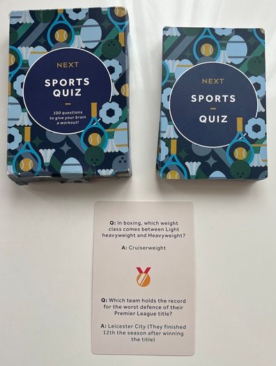 Bundle of Card Games- Catch Phrase and Sports Quiz