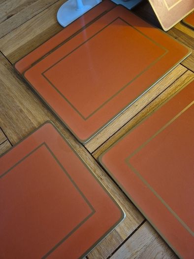 Set Of 6 Lady Clare Placemats