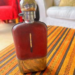 Art Deco Hip Flask.