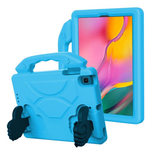 Compatible 4D Silicon Case With Thumbs Up Design Stand For Samsung Galaxy Tab A 8.0 2019 SM-T290/T295