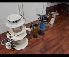 Deltec skimmer with auto cleaning head