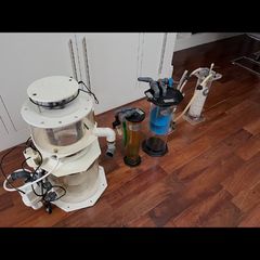 Deltec skimmer with auto cleaning head
