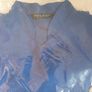 Simon Jersey One Button Tunic Blue Spa Salon Therapist Healthcare Uniform UK18 Image 4