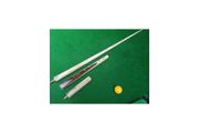 Pro Ash 57 inch Handmade/Hand-Spliced Ash Snooker Cue with 9.5mm Tip &amp; MINI BUTT - FREE DELIVERY