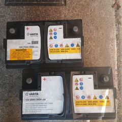 Agm battries varta x2
