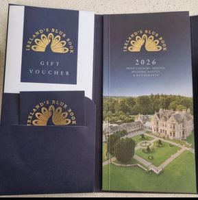 Irelands Blue Book Hotel and Restaurant voucher