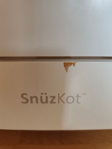 SnuzKot Skandi 2 Piece Nursery Furniture Set - Cot Bed & Changing Unit
