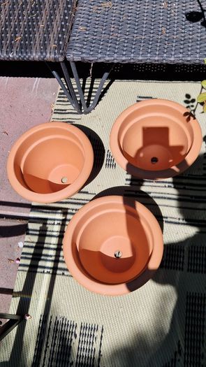Terracotta pots