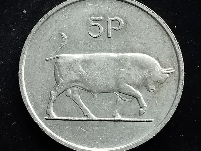 Ireland - 1982 - 5 Pence  - Bull - KM.22 - [2022]