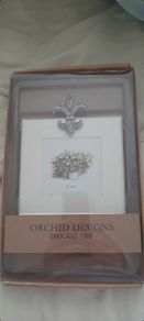 Orchid Designs England photo frame