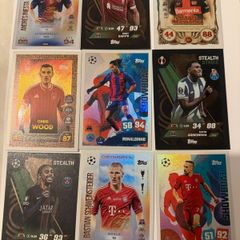 Topps Football Cards Lot - 16 Insert/Special Cards (Yamal, Endrick, Ronaldinho, Alexander-Arnold 100 Club)