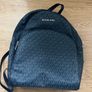 Michael Kors Navy Backpack Image 3