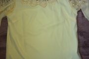 Yellow Cold shoulder Top BNWT