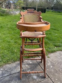 Antique high chair