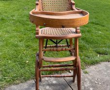 Antique high chair