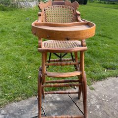 Antique high chair