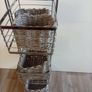 Bathroom storage with 4 baskets Image 2