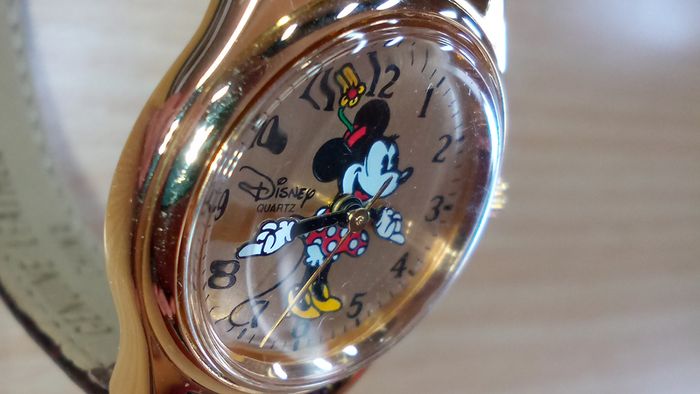 Vintage Disney Time Works Minnie Mouse Watch