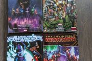 Marvel Hardcover Comic Book Lot Infinity Wars Age of Ultron Cataclysm Iron Man