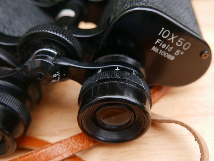 Vintage Binoculars  Field Glass Riko 10x50