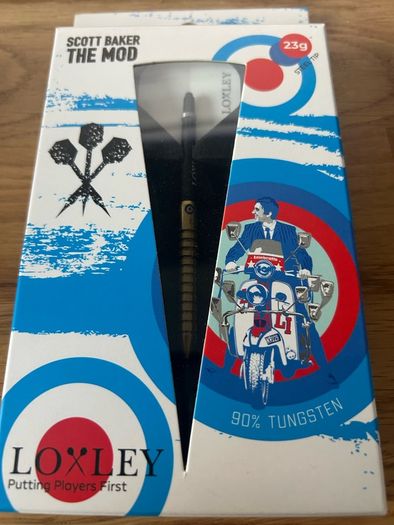 23 Gram Scott the mod Baker Loxley darts