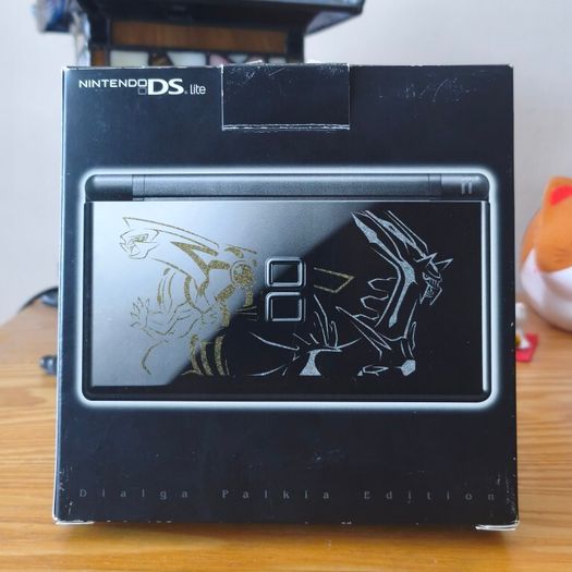 Nintendo DS Lite Dialga and Palkia Edition Pokemon Centre.
