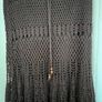 Crochet Brown Skirt Image 3