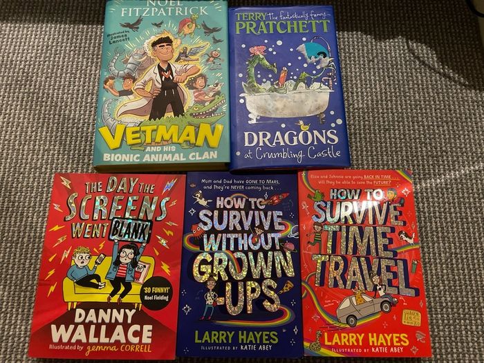 Funny kids books - Larry Hayes, Danny Wallace & Noel Fitzpatrick