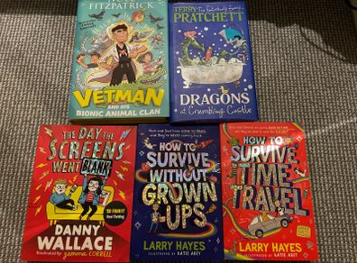 Funny kids books - Larry Hayes, Danny Wallace & Noel Fitzpatrick
