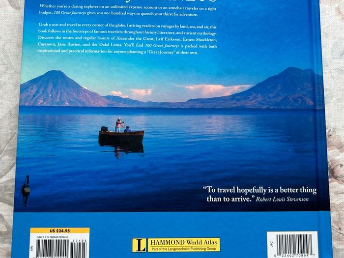 100 Great Journeys Book