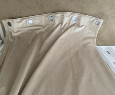 Curtains beige