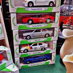 Corgi Mobil Oil model cars from 1989