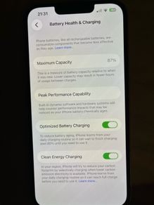iPhone 13 128GB Pink 87% battery health - on the Three network