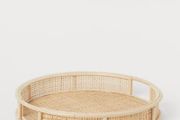 Rattan Round Tray