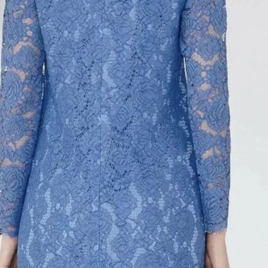 REISS blue lace dress