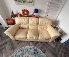 Italian Leather Couch