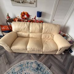 Italian Leather Couch