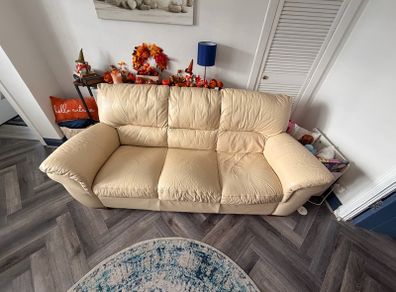 Italian Leather Couch