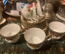 country rose style teaset postage extra