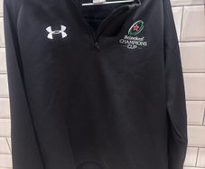 Under Armour Mens Heineken Champions Cup Sweatshirt Jumper Ll Black