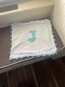 Pottery barn teen cushion cover