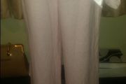 Brand new pink 100 % linen palazzo trousers from Tone size L UK12 EU40 Postage included