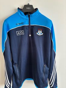 Dublin GAA Quarter Zip Jumper (Size M)