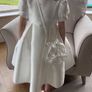 Darcy Bow Victoria Communion Dress Image 3