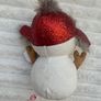 Ty Beanie Boo Buttons the Snowman approx. 6" Plush Dirty Please see photos Image 10