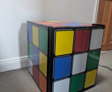 Rubik's cube Husky mini fridge