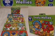 Orchard Toys Smelly Wellies matching game