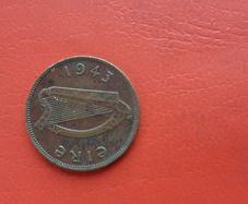 Irish Republic. 1943 Farthing.  Good condition!