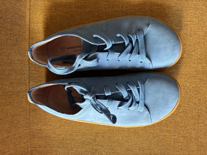 Vivobarefoot genuine leader/suede
